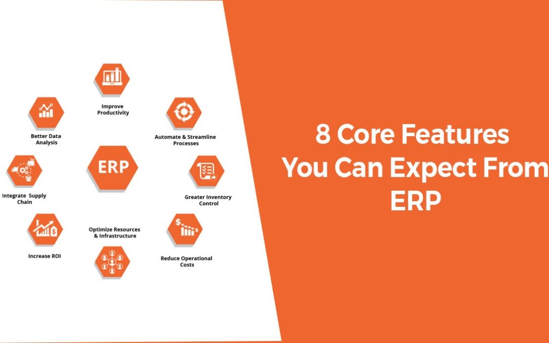 8 Core Features Your Can Expect From ERP