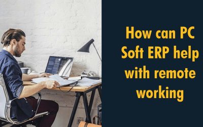How can PC Soft ERP help with remote working